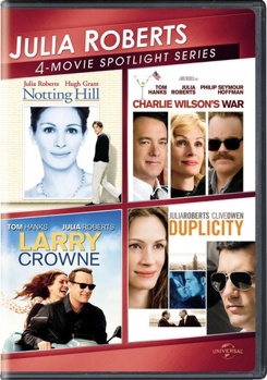 DVD Julia Roberts 4-Movie Spotlight Series Book