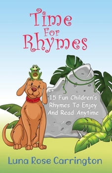 Paperback Time for Rhymes [Large Print] Book