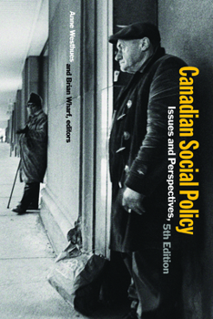 Paperback Canadian Social Policy, Fifth Edition: Issues and Perspectives Book