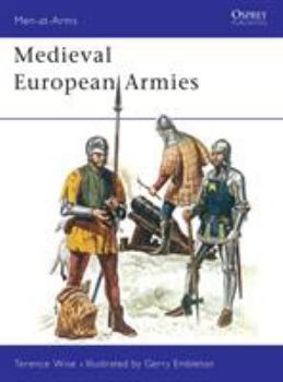 Paperback Medieval European Armies Book