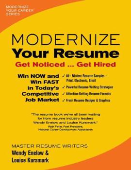 Paperback Modernize Your Resume: Get Noticed Get Hired Book