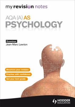 Paperback Aqa (A) as Psychology Book