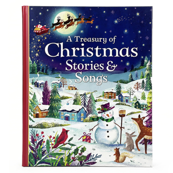 Hardcover A Treasury of Christmas Stories and Songs Book