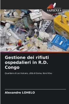 Paperback Gestione dei rifiuti ospedalieri in R.D. Congo [Italian] Book