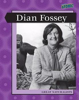 Library Binding Dian Fossey Book