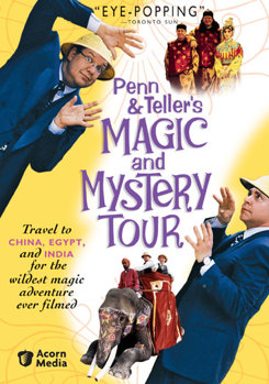 DVD Penn & Teller's Magic & Mystery Tour Book
