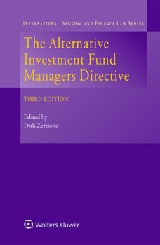 Hardcover The Alternative Investment Fund Managers Directive Book