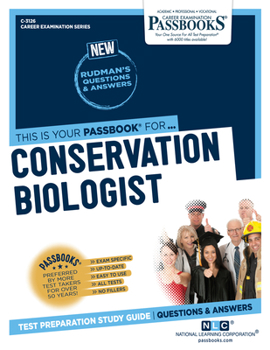 Paperback Conservation Biologist (C-3126): Passbooks Study Guide Volume 3126 Book