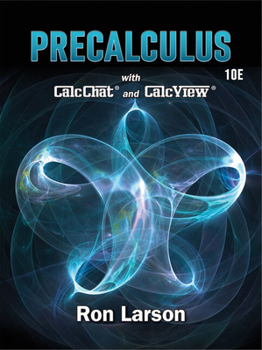 Paperback Study Guide with Student Solutions Manual for Larson's Precalculus, 10th Book