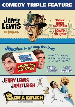 DVD Jerry Lewis Triple Feature Book