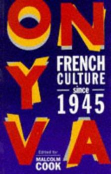Paperback French Culture Since 1945 Book