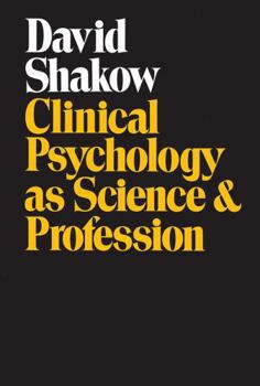 Paperback Clinical Psychology as Science and Profession Book