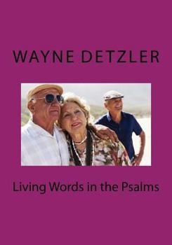 Paperback Living Words in the Psalms Book