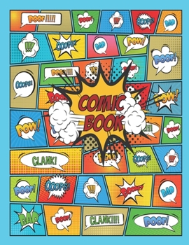 Paperback Draw Your Own Comics/Blank Comic Journal - 24 Pages of Fun Comic - A Large 8.5" x 11" Notebook and for Kids and Adults [Scots] Book