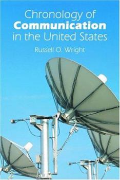 Paperback Chronology of Communication in the United States Book