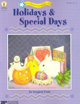 Paperback Holidays & Special Days (Fun Things to Make and Do) Book