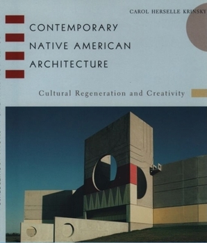 Paperback Contemporary Native American Architecture Book