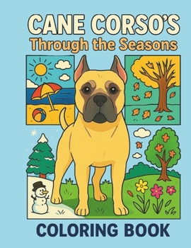Paperback Cane Corso Through the Seasons Book