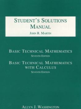 Paperback Students Solutions Manual/Basic Technical Mathematics Book