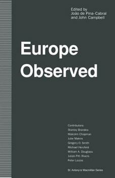 Paperback Europe Observed Book