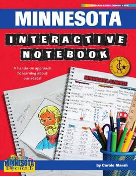 Paperback Minnesota Interactive Notebook: A Hands-On Approach to Learning about Our State! Book