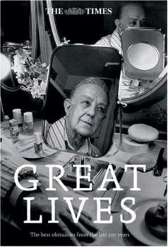 Hardcover Great Lives: A Century in Obituaries Book