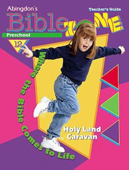 Paperback Biblezone 12 Preschool Teacher Holy Land Caravan Book
