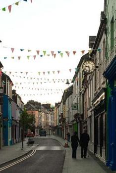 Evening Stroll in Clonakilty: County Cork, Ireland Blank Lined Journal with Celtic Knot Motif 150 Pages 6x9