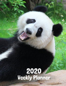 Paperback 2020 Weekly Planner: Panda Bear Lover 52 Week Journal 8.5 x 11 inches for Women, Academic Organizer Monthly Calendar Scheduler Appointment Book