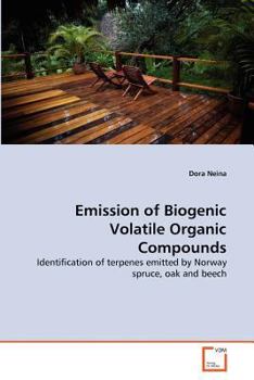 Emission of Biogenic Volatile Organic Compounds: Identification of terpenes emitted by Norway spruce, oak and beech