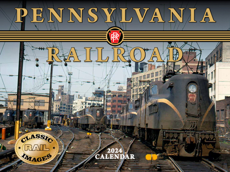 Calendar Cal 2024- Pennsylvania Railroad Book