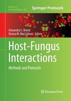 Paperback Host-Fungus Interactions: Methods and Protocols Book