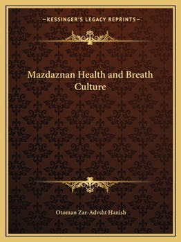 Paperback Mazdaznan Health and Breath Culture Book