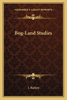 Paperback Bog-Land Studies Book