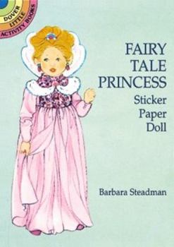 Paperback Fairy Tale Princess Sticker Paper Doll Book