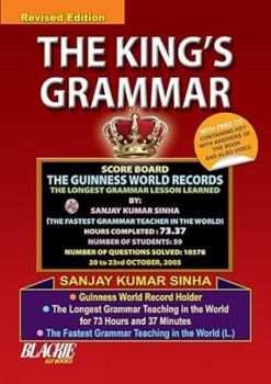 Paperback The King's Grammar [Jun 30, 2008] Sinha, Sanjay Kumar Book