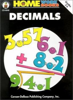 Paperback Decimals (Home Workbooks) Book
