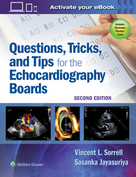 Paperback Questions, Tricks, and Tips for the Echocardiography Boards Book