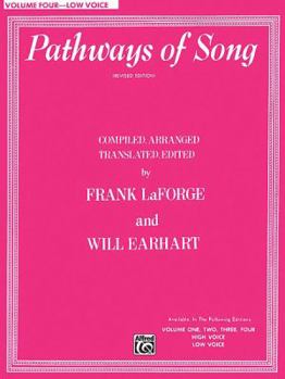 Paperback Pathways of Song, Volume 4: Low Voice Book