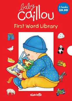 Paperback Baby Caillou First Word Library Book