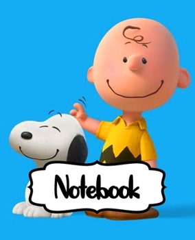 Notebook: Little White Beagle Snoopy Dog House The Peanuts Comics Strip Animation Boys Kids Adults Elementary Supplies Student Teacher Daily Creative ... Boys And Girls, 110 Pages 7.5 x 9.25 Inches