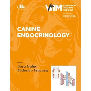 Hardcover Canine Endocrinology Book
