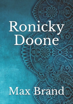 Paperback Ronicky Doone Book