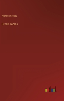 Hardcover Greek Tables Book