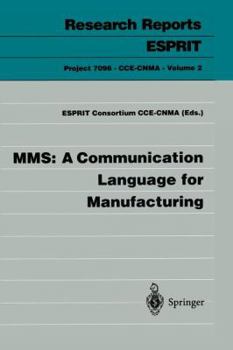 Paperback Mms: A Communication Language for Manufacturing Book