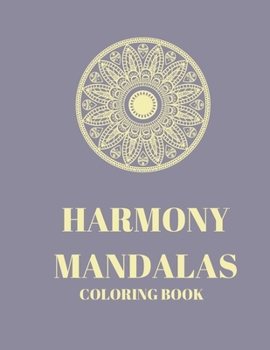 Paperback Harmony Mandalas Coloring Book