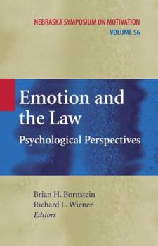 Paperback Emotion and the Law: Psychological Perspectives Book