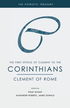 Paperback The First Epistle of Clement to the Corinthians Book