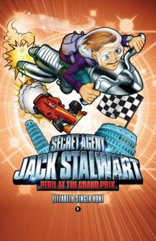 Paperback Secret Agent Jack Stalwart: Book 8: Peril at the Grand Prix: Italy Book