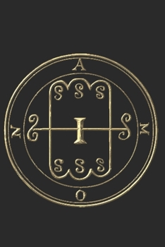 AMON: SIGIL KING SOLOMON 72 DEMON GOETIA 6X9 100 PAGE EVOCATION JOURNAL